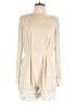 Illa Illa 100% Polyester Solid Ivory Romper Size L - photo 1