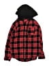 Art Class 100% Cotton Red Zip Up Hoodie Size 10 - 12 - photo 1