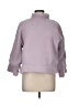 Gap 100% Polyester Solid Purple Turtleneck Sweater Size M - photo 1