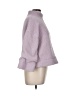 Gap 100% Polyester Solid Purple Turtleneck Sweater Size M - photo 4