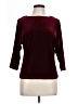AGB Burgundy 3/4 Sleeve Top Size L - photo 1