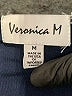 Veronica M. Solid Blue Jumpsuit Size M - photo 4