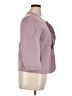 Talbots Purple Wool Cardigan Size 14 Petite - photo 4