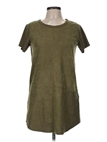 Olivaceous Casual Dress (view 1)