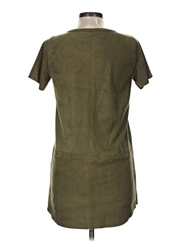 Olivaceous Casual Dress (view 2)