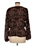 Nine Britton 100% Polyester Brown Long Sleeve Blouse Size M - photo 2