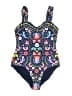 Boden Paisley Blue One Piece Swimsuit Size 12 - photo 1