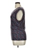 Tahari Blue Short Sleeve Top Size XL - photo 5