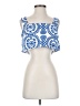 Shein Blue Sleeveless Blouse Size 4 - photo 1