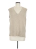 Shein 100% Polyester Ivory Sweater Vest Size 6 - photo 1