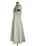 Shein 100% Polyester Chevron-herringbone Green Casual Dress Size 6 - photo 5