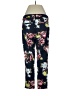 Old Navy Floral Blue Casual Pants Size 4 - photo 2