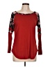 Unbranded Red 3/4 Sleeve Top Size L - photo 1