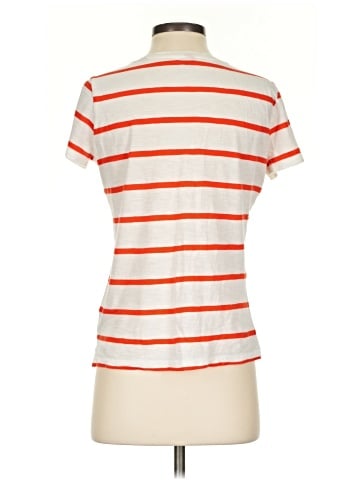 Madewell Whisper Cotton V-Neck Pocket Tee in Creston Stripe (view 2)