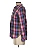 Talbots Plaid Purple Long Sleeve Button-Down Shirt Size XS - photo 5