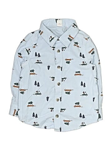 Old Navy Long Sleeve Button-Down Shirt (view 1)