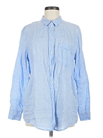 Gap Long Sleeve Button-Down Shirt (view 1)