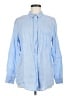 Gap 100% Linen Blue Long Sleeve Button-Down Shirt Size M (estimated) - photo 1