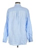 Gap 100% Linen Blue Long Sleeve Button-Down Shirt Size M (estimated) - photo 2