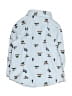 Old Navy 100% Cotton Print Blue Long Sleeve Button-Down Shirt Size 3T - photo 2