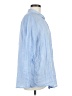 Gap 100% Linen Blue Long Sleeve Button-Down Shirt Size M (estimated) - photo 4