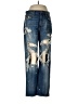 Zara Stars Blue Jeans Size 6 - photo 1