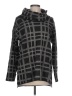 Calvin Klein 100% Acrylic Plaid Black Turtleneck Sweater Size L - photo 1