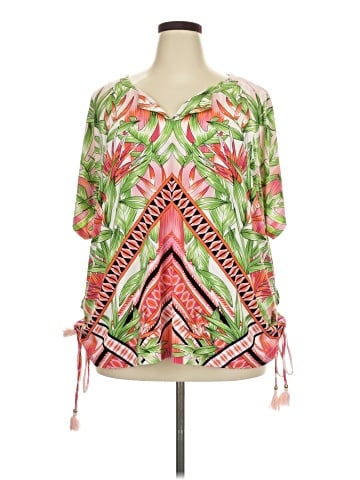 Rafaella Short Sleeve Blouse (view 1)