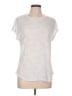 Shein White Short Sleeve Top Size L - photo 1