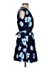 Draper James Floral Blue Cocktail Dress Size XS - photo 4