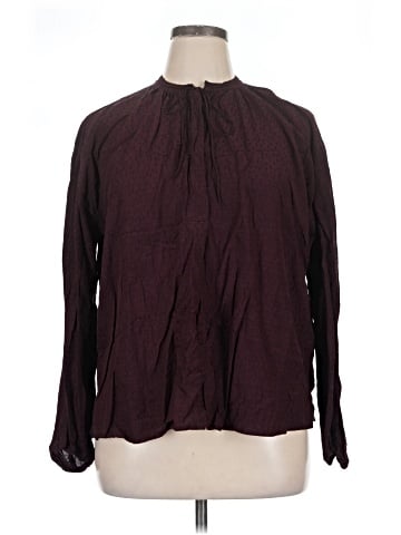 A New Day Long Sleeve Blouse (view 1)