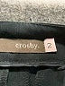 Crosby Solid Black Dress Pants Size 2 - photo 7