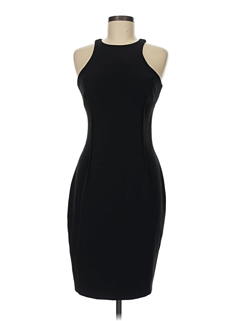 Pre-owned Zara Cocktail Dress In Black
