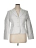 MICHAEL Michael Kors Metallic Silver Blazer Size 14 - photo 1