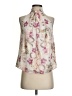 Ann Taylor LOFT 100% Polyester Ivory Sleeveless Blouse Size XS - photo 1