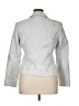 MICHAEL Michael Kors Metallic Silver Blazer Size 14 - photo 2