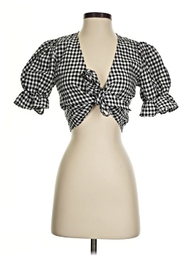 Reformation Short Sleeve Blouse