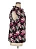 NY Collection Black Short Sleeve Blouse Size XL - photo 4