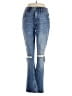 Abercrombie & Fitch Hearts Blue Jeans Size 6 s - photo 1