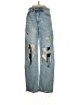 Daze 100% Cotton Graphic Blue Jeans Size 27 waist - photo 1