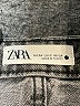 Zara Chevron-herringbone Gray Jeans Size 2 - photo 7