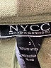 NYCC 100% Polyester Green 3/4 Sleeve Blouse Size S - photo 7