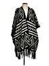 La Vie 89 100% Acrylic Black Poncho Size S - photo 1