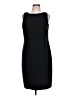 Louben Solid Black Cocktail Dress Size 12 - photo 1