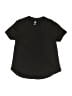 Ideology Solid Black Short Sleeve T-Shirt Size S (youth) - photo 1