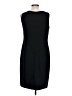 Louben Solid Black Cocktail Dress Size 12 - photo 2