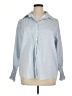 Unbranded Stripes Blue Long Sleeve Blouse Size XL - photo 1