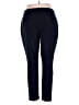 Roz & Ali Solid Blue Active Pants Size 14 - photo 2