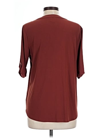 Anne Klein Short Sleeve Blouse (view 2)