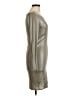 Alice + Olivia Metallic Silver Cocktail Dress Size M - photo 4